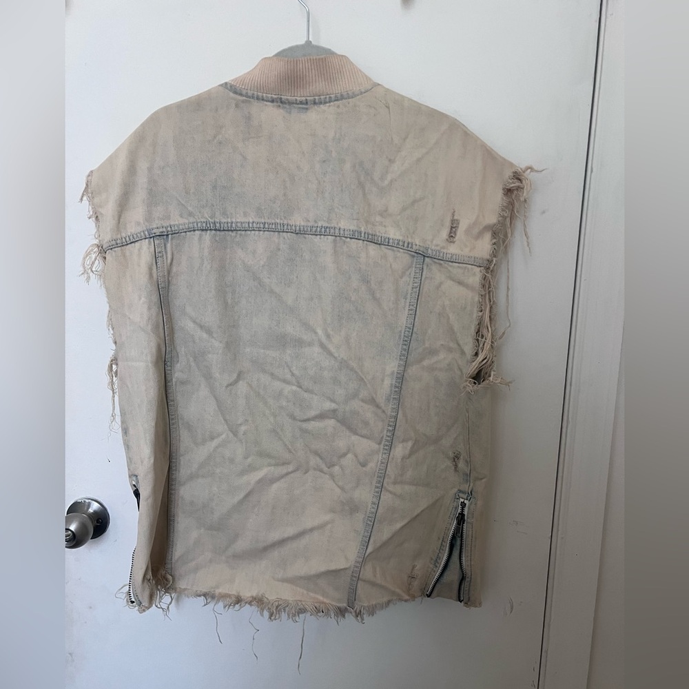 Free People Jean Vest - Picture 8 of 9